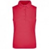 Ladies' Active Polo Sleeveless Koszulka polo do aktywnego wypoczynku i sportu z długimi rękawami damska JN575 - pink