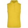 Ladies' Active Polo Sleeveless Koszulka polo do aktywnego wypoczynku i sportu z długimi rękawami damska JN575 - sun-yellow