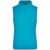 Ladies' Active Polo Sleeveless Koszulka polo do aktywnego wypoczynku i sportu z długimi rękawami damska JN575 - turquoise
