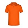 Men's Active Polo Koszulka polo do aktywnego wypoczynku i sportu męska JN576 - dark-orange