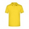 Men's Active Polo Koszulka polo do aktywnego wypoczynku i sportu męska JN576 - sun-yellow