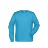 Men's Sweat Bluza męska organic Sweat 8022 - turquoise