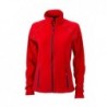 Ladies' Structure Fleece Jacket Kurtka polarowa damska JN596 - red/carbon