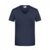 Men's-T Pocket T-shirt organic  z kieszonką męski 8004 - navy