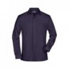 Men's Business Shirt Long-Sleeved Koszula biznesowa z długimi rękawami męska JN606 - aubergine