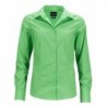 Ladies' Business Shirt Longsleeve Bluzka biznesowa damska z długim rękawem JN641 - lime-green