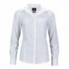 Ladies' Business Shirt Longsleeve Bluzka biznesowa damska z długim rękawem JN641 - white