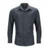 Men's Business Shirt Longsleeve Bluzka biznesowa męska z długim rękawem JN642 - carbon