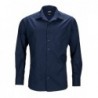 Men's Business Shirt Longsleeve Bluzka biznesowa męska z długim rękawem JN642 - navy