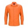 Men's Business Shirt Longsleeve Bluzka biznesowa męska z długim rękawem JN642 - orange