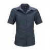 Ladies' Business Shirt Shortsleeve Bluzka biznesowa damska z krótkim rękawem JN643 - carbon