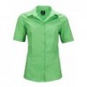 Ladies' Business Shirt Shortsleeve Bluzka biznesowa damska z krótkim rękawem JN643 - lime-green