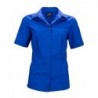 Ladies' Business Shirt Shortsleeve Bluzka biznesowa damska z krótkim rękawem JN643 - royal