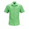 Men's Business Shirt Shortsleeve Bluzka biznesowa męska z krótkim rękawem JN644 - lime-green