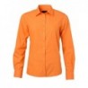 Ladies' Shirt Longsleeve Poplin Koszula damska z długim rękawem z poplinu JN677 - orange