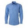 Men's Shirt Longsleeve Poplin Koszula męska z długim rękawem z poplinu JN678 - Aqua