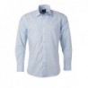 Men's Shirt Longsleeve Poplin Koszula męska z długim rękawem z poplinu JN678 - light-blue