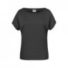 Ladies' Casual-T T-shirt organic casual damski 8005 - black