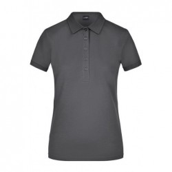 Ladies' Elastic Polo Piqué