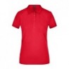 Ladies' Elastic Polo piqué Koszulka polo z elastycznej dzianiny piqué damska JN709 - red