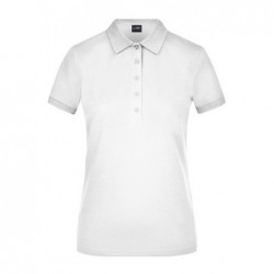 Ladies' Elastic Polo Piqué