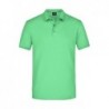 Men's Elastic Polo piqué Koszulka polo z elastycznej dzianiny piqué męska JN710 - lime-green