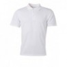 Men's Active Polo Koszulka polo męska do aktywnego wypoczynku JN720 - white