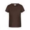 Promo-T Girl 150 T-shirt promo 150 dziewczęcy JN744 - brown
