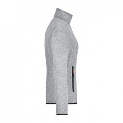 Ladies' Knitted Fleece Jacket