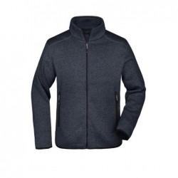 Men's Knitted Fleece Jacket