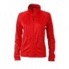 Ladies' Strechfleece Jacket Bluza polarowa z elastanem damska JN763 - light-red/chili