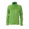 Ladies' Strechfleece Jacket Bluza polarowa z elastanem damska JN763 - spring-green/green