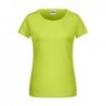 Ladies' Basic-T T-shirt organic damski basic 8007 - acid-yellow