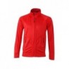 Men's Stretchfleece Jacket Bluza polarowa z elastanem męska JN764 - light-red/chili