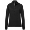 Ladies' Sports Shirt Halfzip Lekki polar na krótki zamek damski JN787 - black