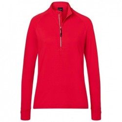 Ladies' Sports  Shirt Halfzip