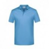 Promo Polo Man Męska koszulka polo linia promo JN792 - sky-blue