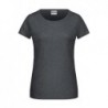 Ladies' Basic-T T-shirt organic damski basic 8007 - black-heather