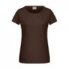 Ladies' Basic-T T-shirt organic damski basic 8007 - brown