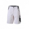 Workwear Bermudas - STRONG - Krótkie spodnie robocze -STRONG- JN835 - white/carbon