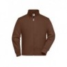 Workwear Sweat Jacket Bluza Sweat robocza z zamkiem JN836 - brown
