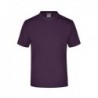 Round-T Medium (150g/m2) T-shirt z dzianiny single jersey 150g/m2 JN001 - aubergine