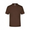 Round-T Medium (150g/m2) T-shirt z dzianiny single jersey 150g/m2 JN001 - brown