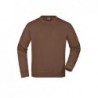 Workwear Sweatshirt Klasyczna bluza sweat  robocza JN840 - brown