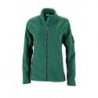 Ladies' Workwear Fleece Jacket - STRONG - Bluza polarowa robocza damska -STRONG- JN841 - dark-green/black
