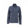 Ladies' Workwear Fleece Jacket - STRONG - Bluza polarowa robocza damska -STRONG- JN841 - navy/navy