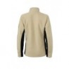 Ladies' Workwear Fleece Jacket - STRONG - Bluza polarowa robocza damska -STRONG- JN841 - stone/black