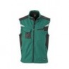 Workwear Softshell Vest - STRONG - Kamizelka robocza softshellowa -STRONG- JN845 - dark-green/black