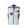 Workwear Softshell Vest - STRONG - Kamizelka robocza softshellowa -STRONG- JN845 - white/carbon