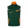 Workwear Vest - COLOR - Kamizelka robocza -COLOR- JN850 - dark-green/orange